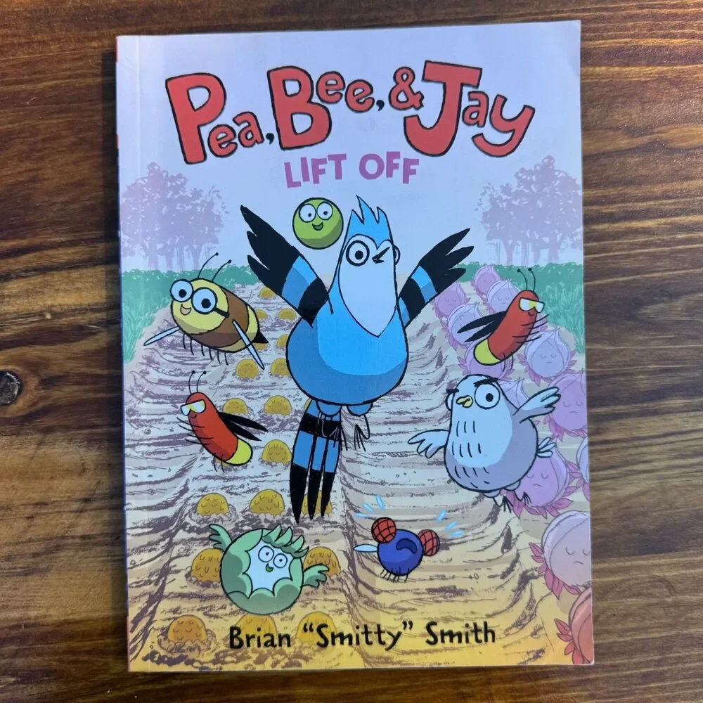Pea Bee & Jay Book Lot: Stuck Together, Wannabee, Lift Off Graphic Novels 6-10